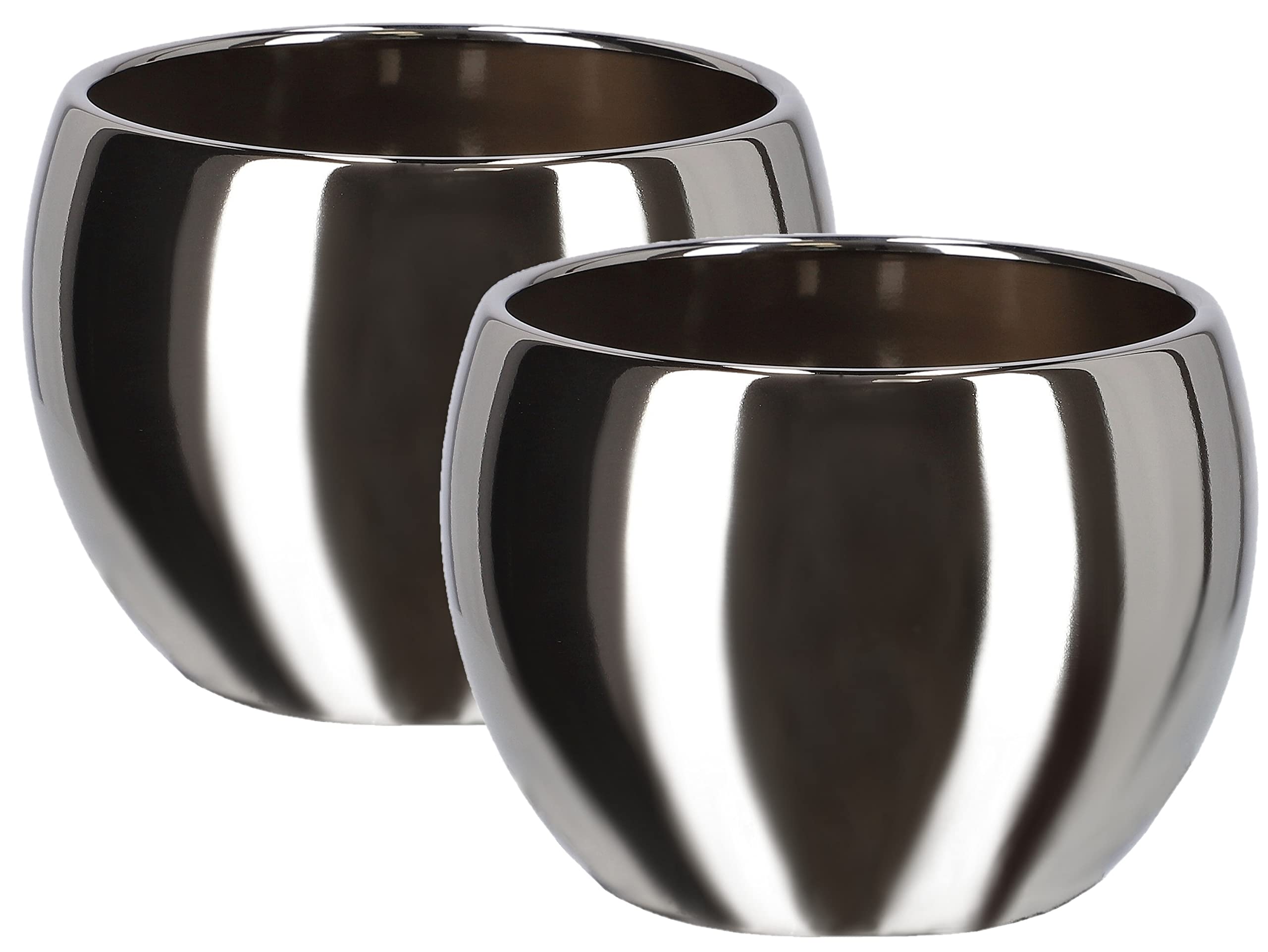 Doniczka donica fi10 osłonka ceramiczna kwiaty 2x - KOTARBAU