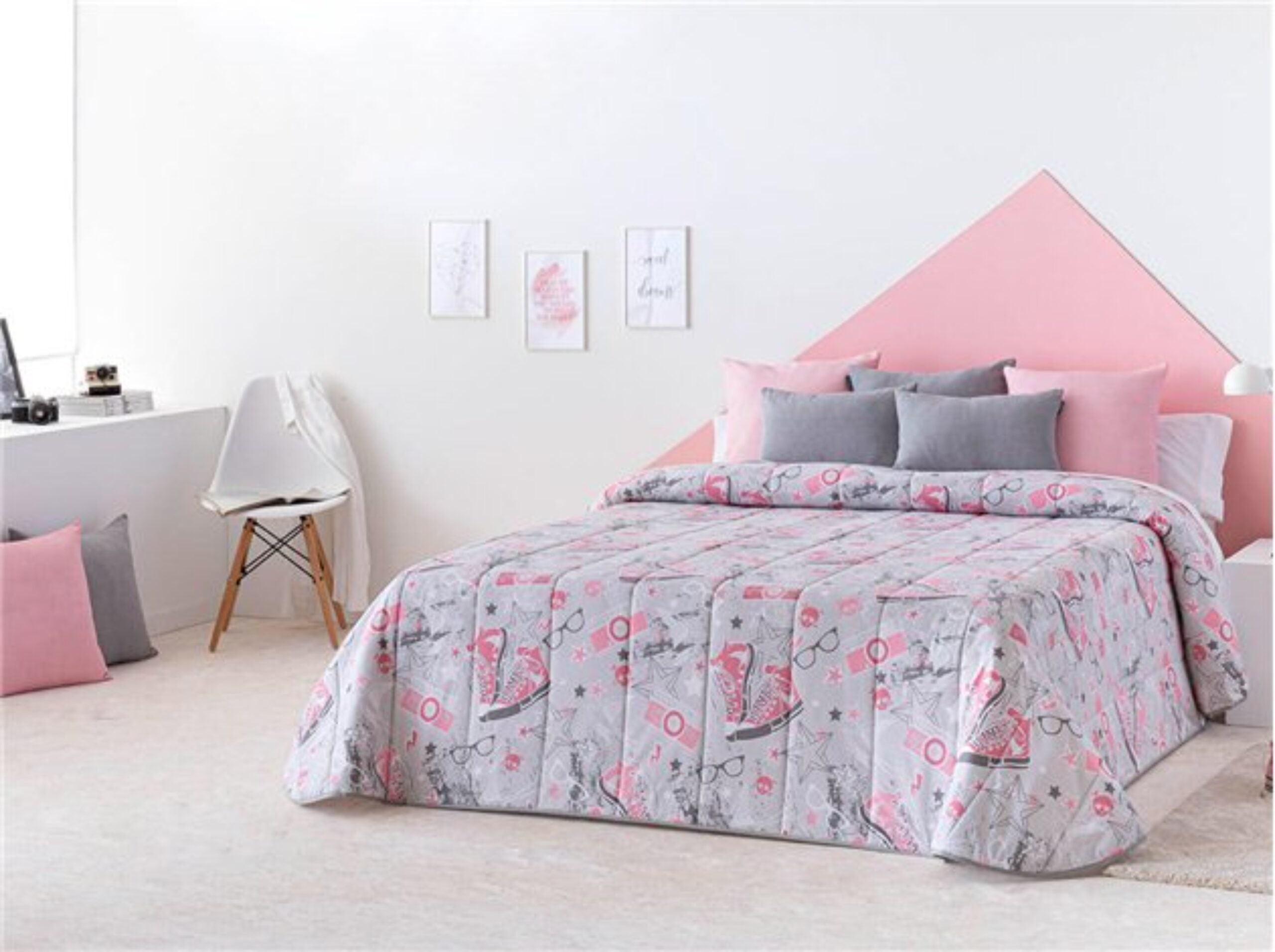 Cubrecama Gacela Con Funda De Almohada