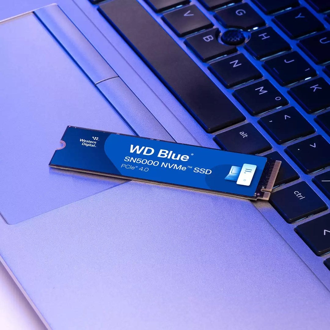 Mémoire SSD Western Digital Blue SN5000 500 Go M.2 PCI Express 4.0 NVMe 3D TLC NAND - 3