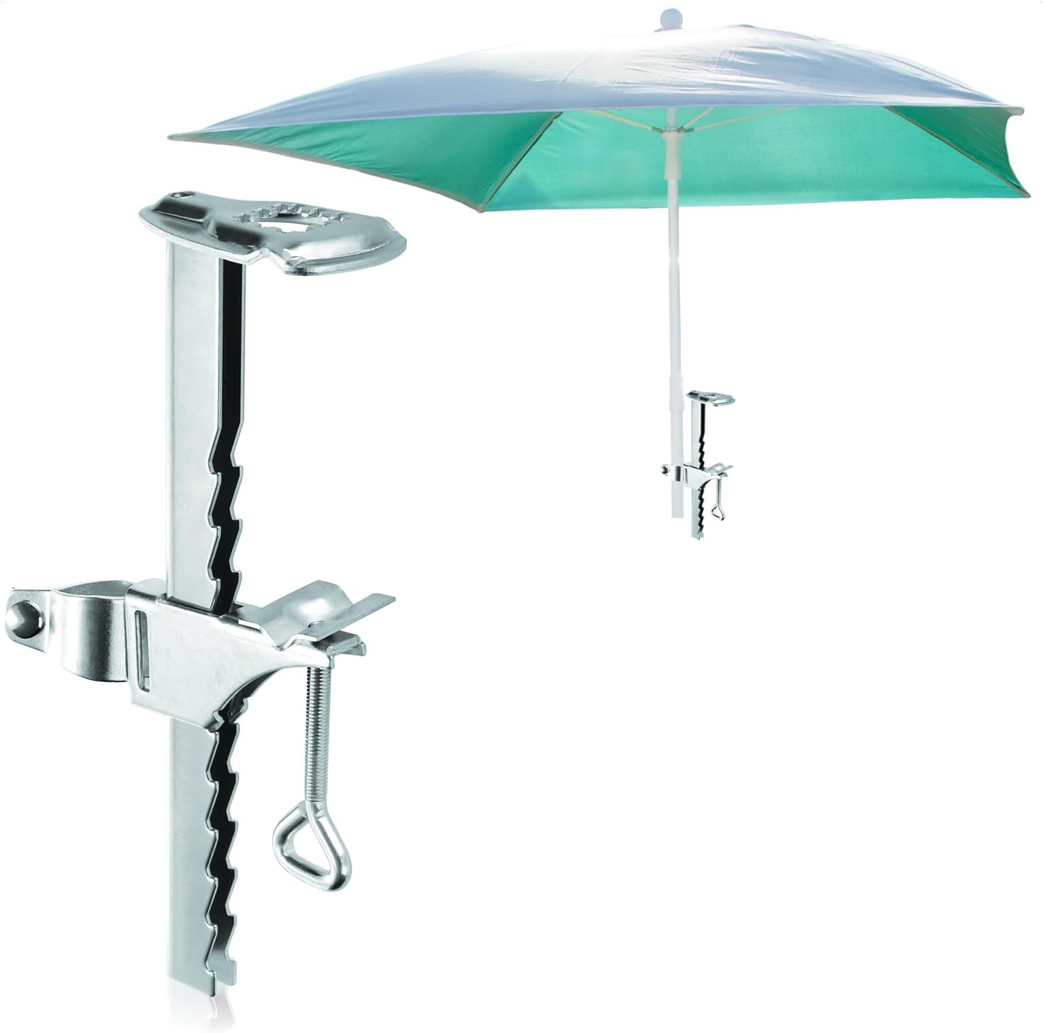 Pinces à Parasol pour Balcon 1 pcs 25-38 mm Acier - 2