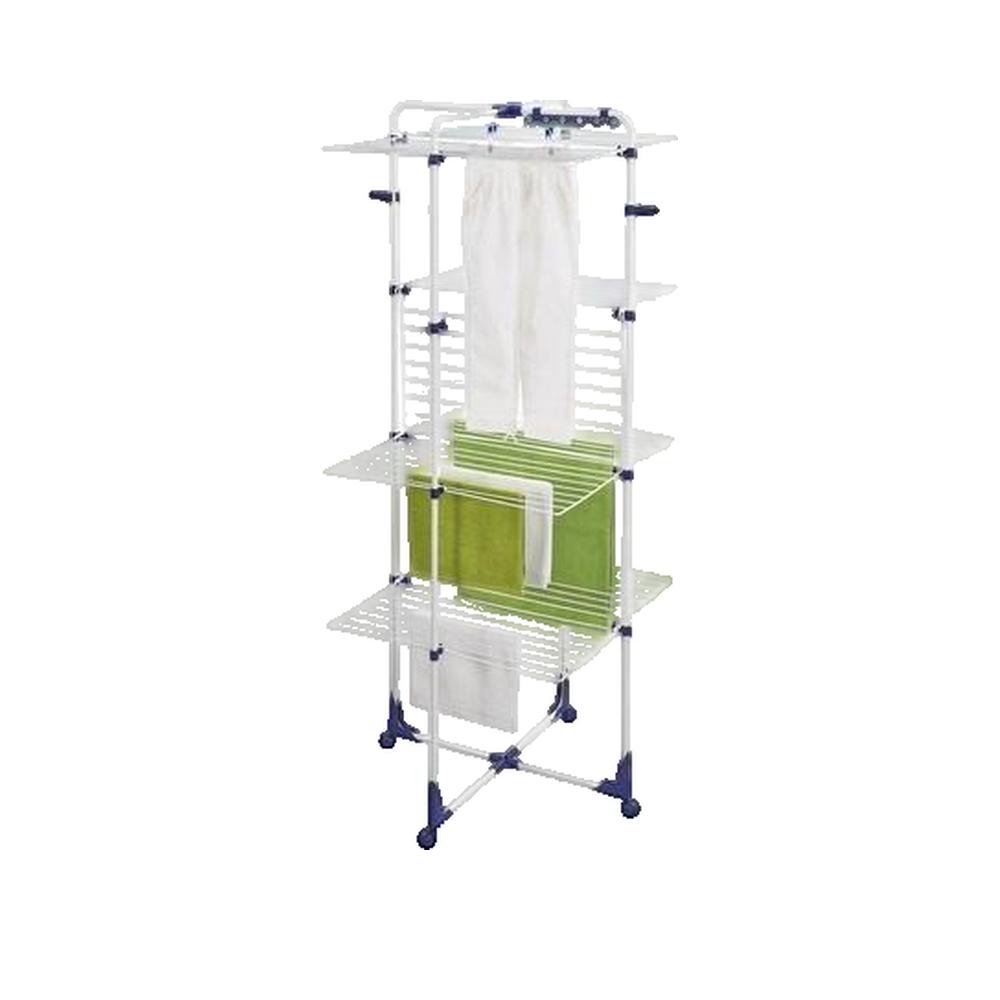Leifheit 81456 Classic Tower 450 Étendoir à linge 45 cm Métal Blanc - 2