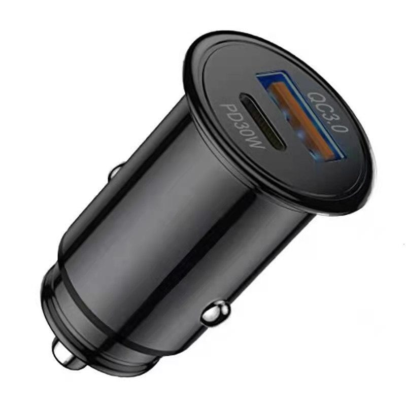 Allume-Cigare USB C & USB A 66W 5 Ports Charge Rapide Avec Voltmètre - Voiture