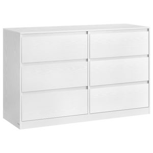 vidaXL Commode ALTA blanc 112x35x73 cm bois massif de pin