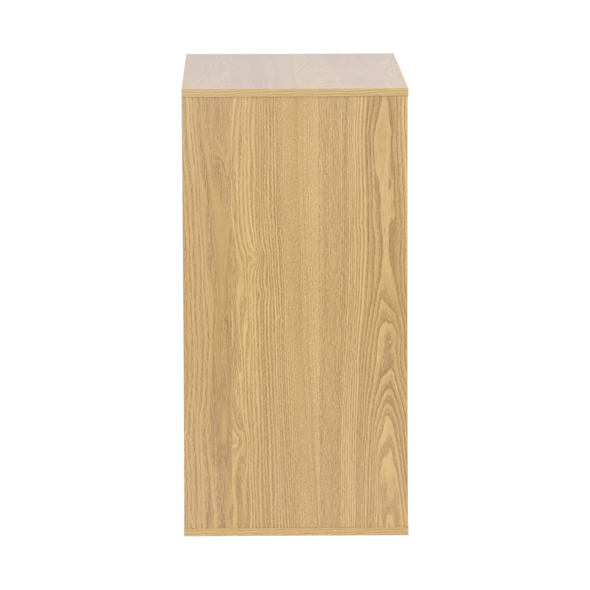 Commode. module de rangement décor bois chêne 3 tiroirs - Kompo - 8