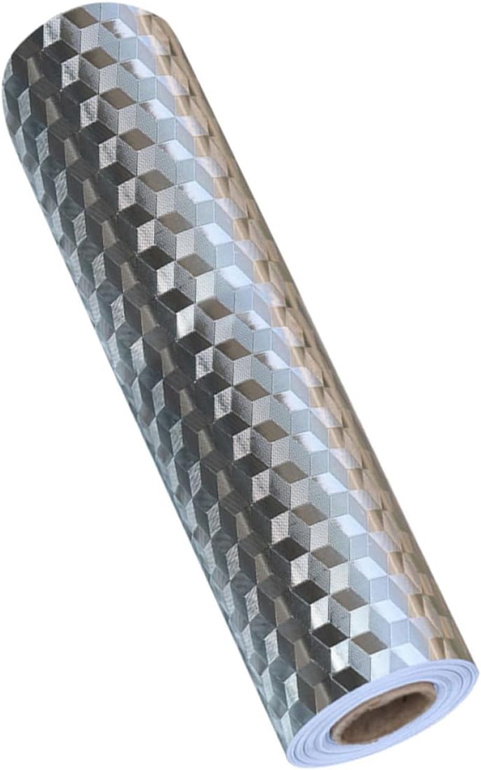 Naklejka ścienna do kuchni z aluminium odpornego na olej, do szafek kuchennych, wodoodporna, 40 cm x 3 m