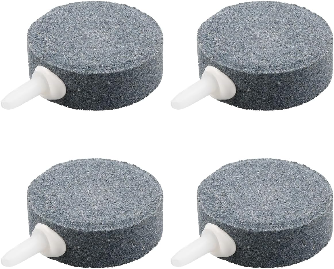 Okrągły dyfuzor tlenowy do akwarium, okrągły dyfuzor powietrza, okrągły napowietrzacz do akwarium, 4 sztuki
