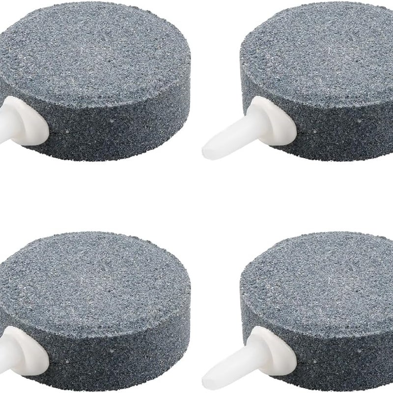 Okrągły dyfuzor tlenowy do akwarium, okrągły dyfuzor powietrza, okrągły napowietrzacz do akwarium, 4 sztuki