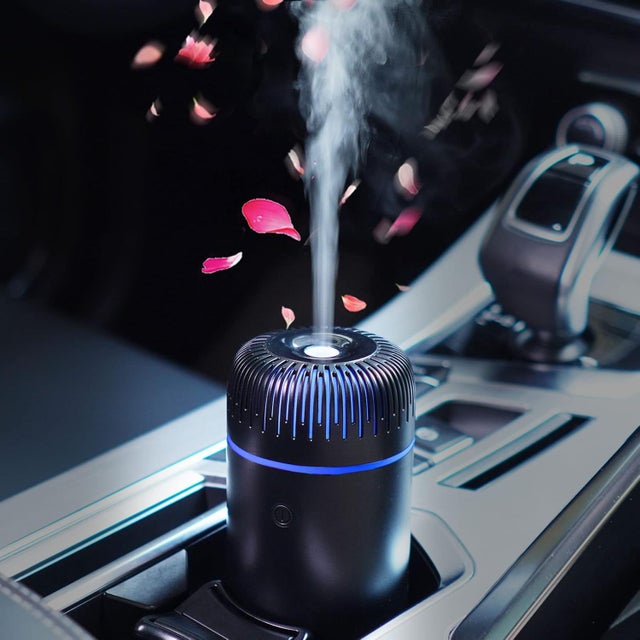 Deodorante Per Auto Atomizzato A Ultrasuoni Con 5 Marce, 160 Ml, Ricarica Inclusa - Fragranze: Limone, Lavanda, Oceano, Per Auto E Casa