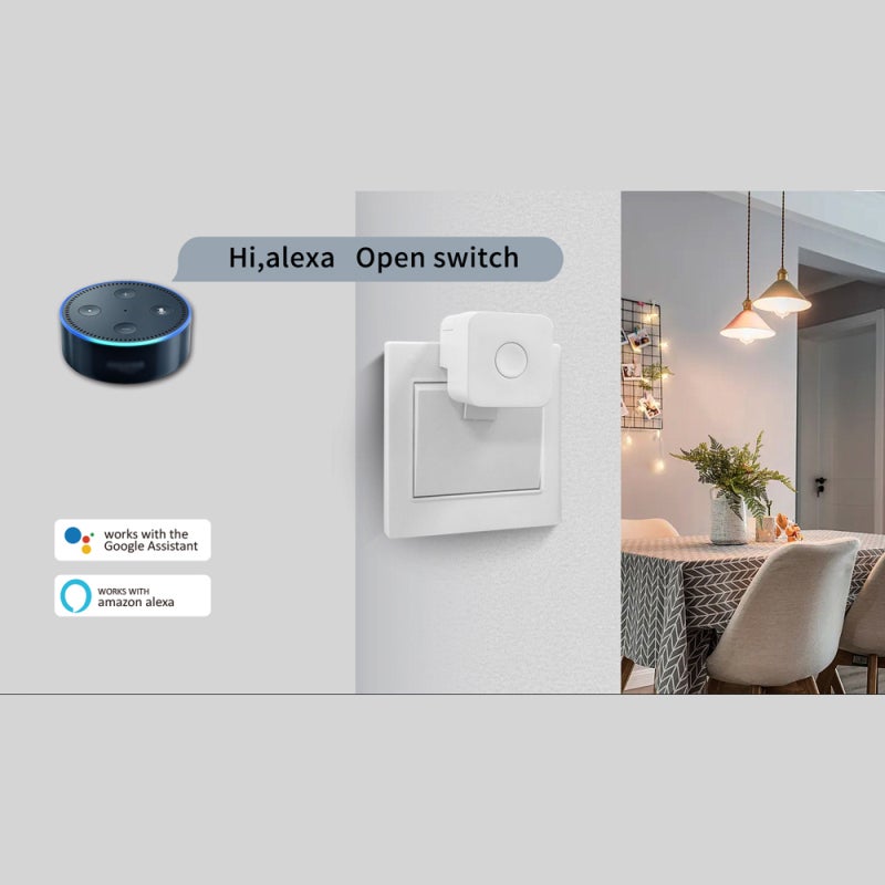 Tuya BT Fingerbot Robot Intelligent Doigt Sans Fil Interrupteur Bouton Poussoir Bot Fonctionne avec APP Commande Vocale Compatible avec la Maison - 6