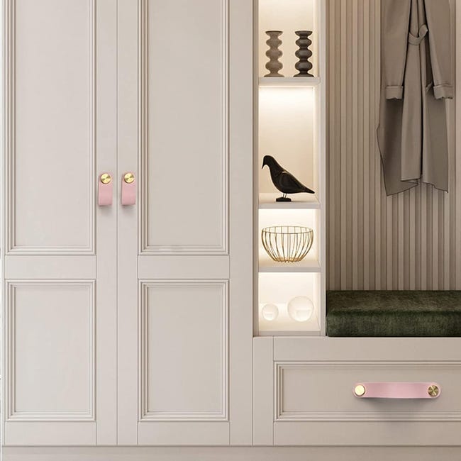10X Poignées et boutons de tiroir Cuisine Armoire Porte Poignées 10X Poignées et boutons de tiroir Cuisine Armoire Porte Poignées