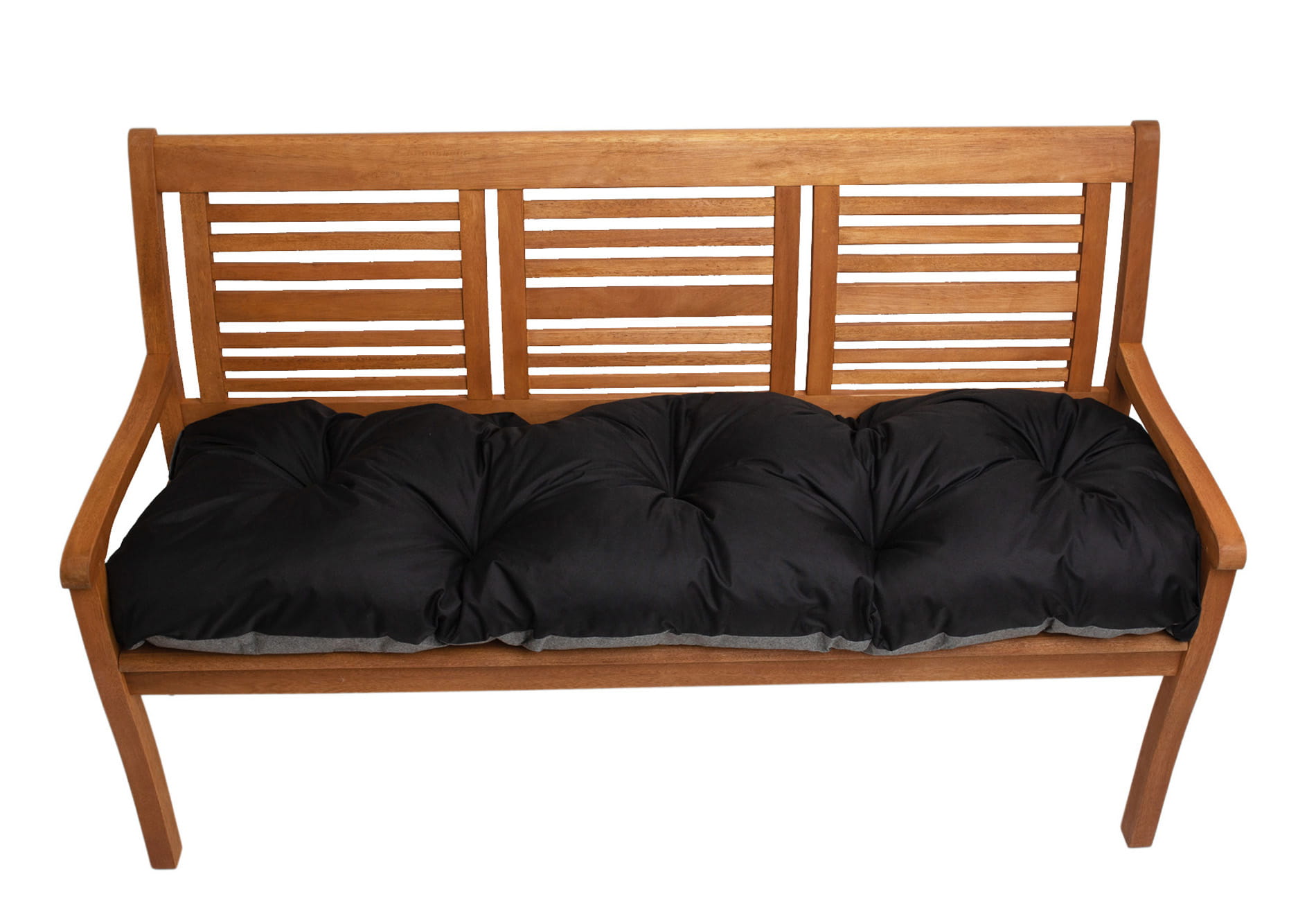 Coussin De Siège En Bois IWH 011140 - Noir - Pour Meilleure Circulation D'Air
