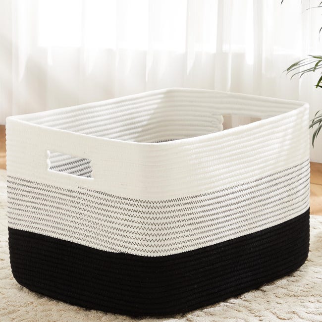 Cesto Portaoggetti In Vimini Di Alghe Marine Con Coperchio – 33x21x15 Cm, Contenitore Naturale Intrecciato A Mano, Per Ordine E Decorazione