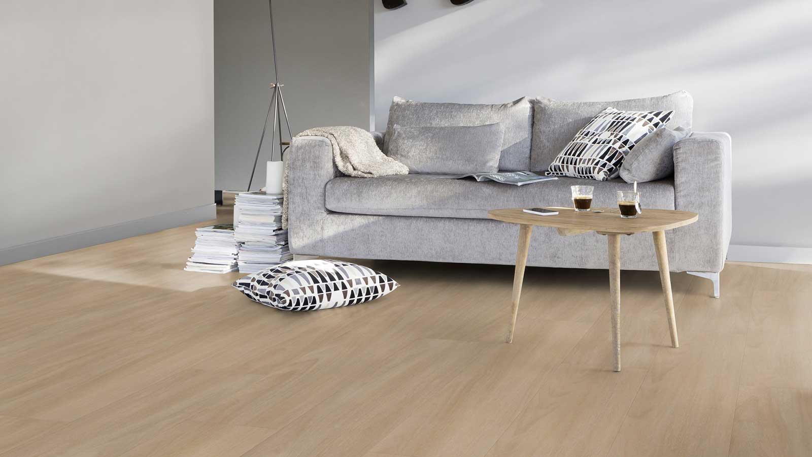 Lame PVC Autoplombante effet bois medium - 125 x 24,50 cm - 11 lames = 3,37 m² - 5