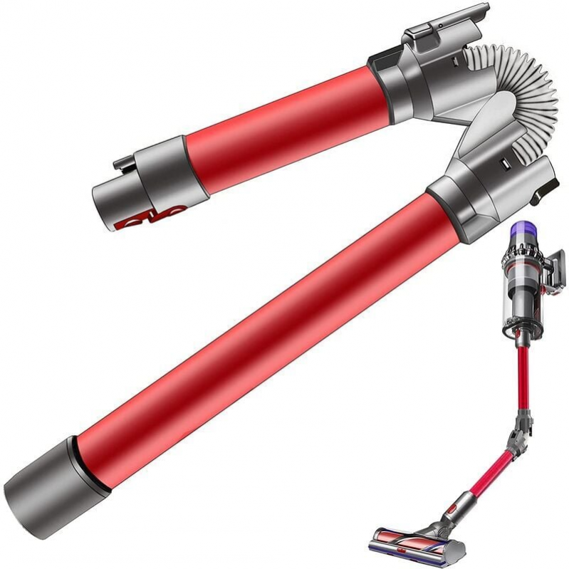 Rura teleskopowa, szybkozłączka składana, kompatybilna z odkurzaczami Dyson V7, V8, V10, V11 i V15 do czyszczenia pod meblami, stołami i łóżkami