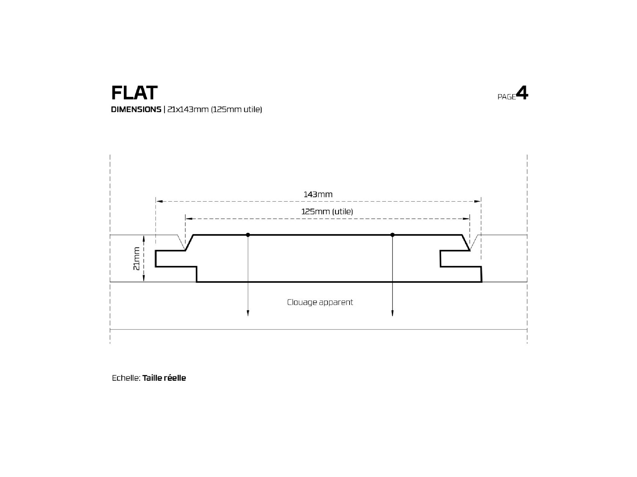 PRIX AU M2 | Bardage Bois Ayous Thermotraité Classe 4 - 4