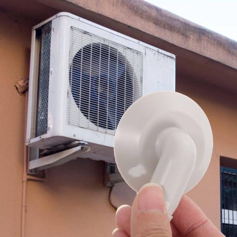 Raccord de tuyau de vidange coudé pour climatiseur, adaptateur pour unité extérieure de climatiseur (26 mm) - 4