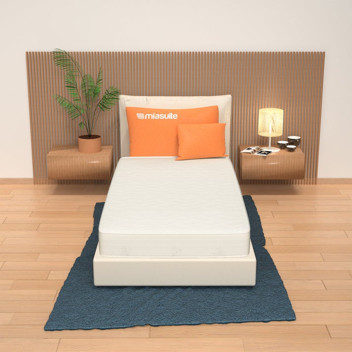 Colchón 90x190, altura 14 cm - revestimiento con Aloe Vera, Waterfoam, plegable | Plus H14 - 5