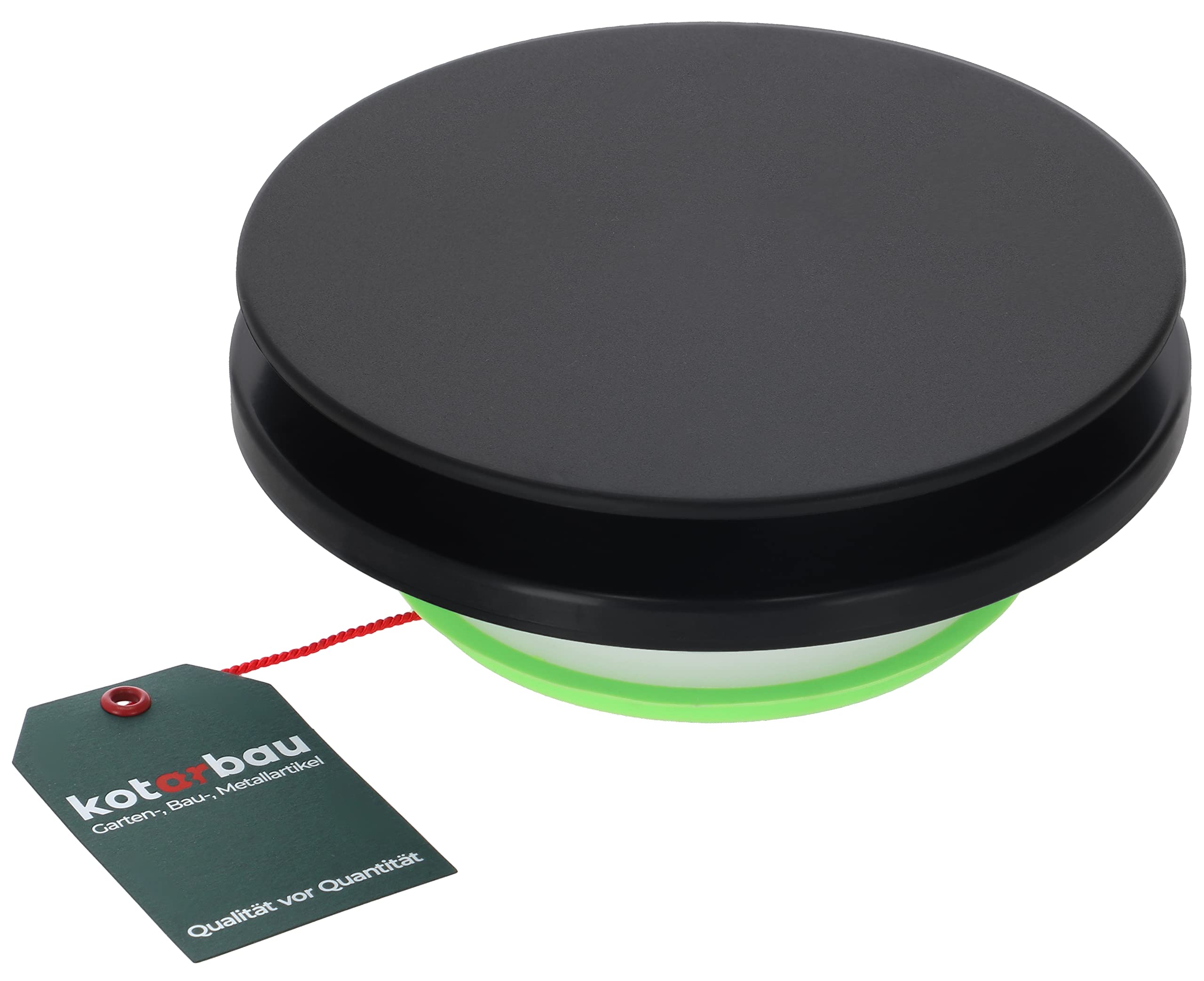 Anemostat nawiewny wywiewny czarny premium fi125mm - KOTARBAU