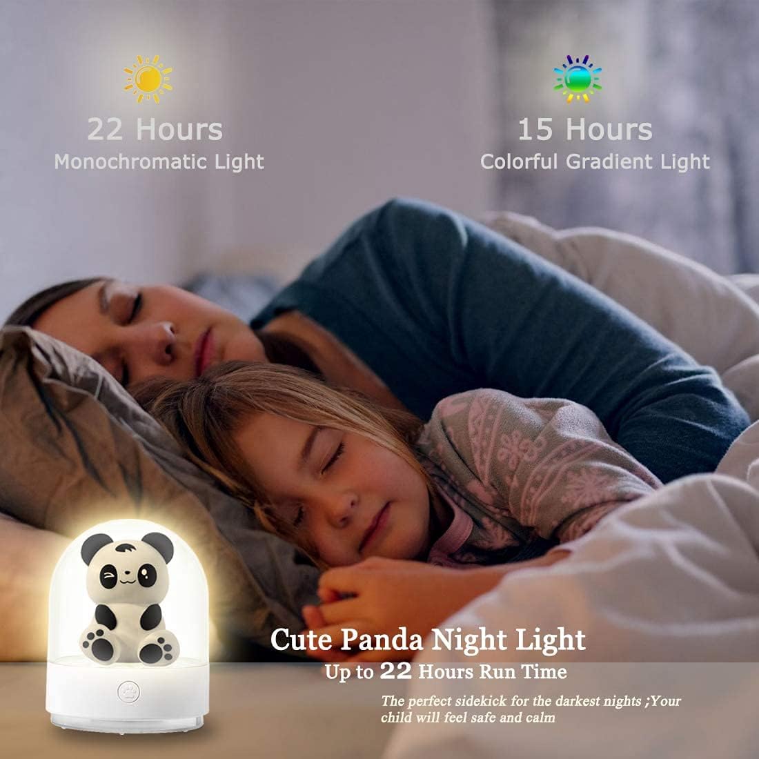 Veilleuse Enfant Rechargeable Loutre De Mer - Intensité Variable, Minuterie, LED Douce