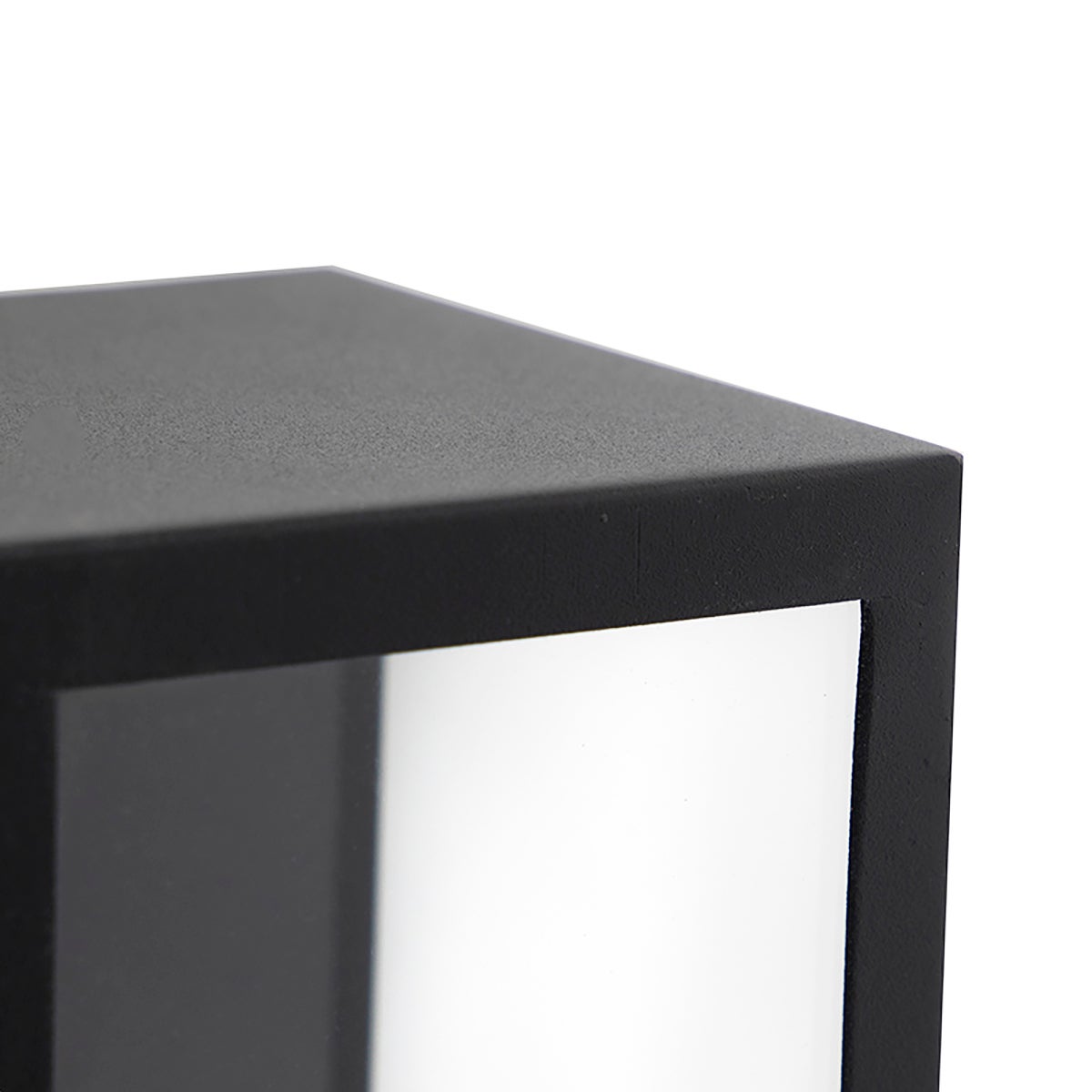 Qazqa moderne applique murale extérieure, lampe murale pour jardin intelligente - Rotterdam - noir, ampoule led 4.9w, e27, - 5