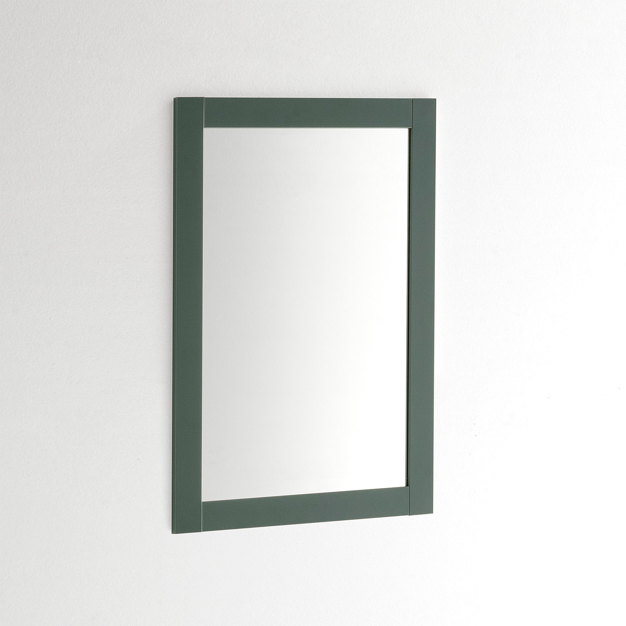 Arhome, espejo de pared smart, 70 x 50, verde, made in italy