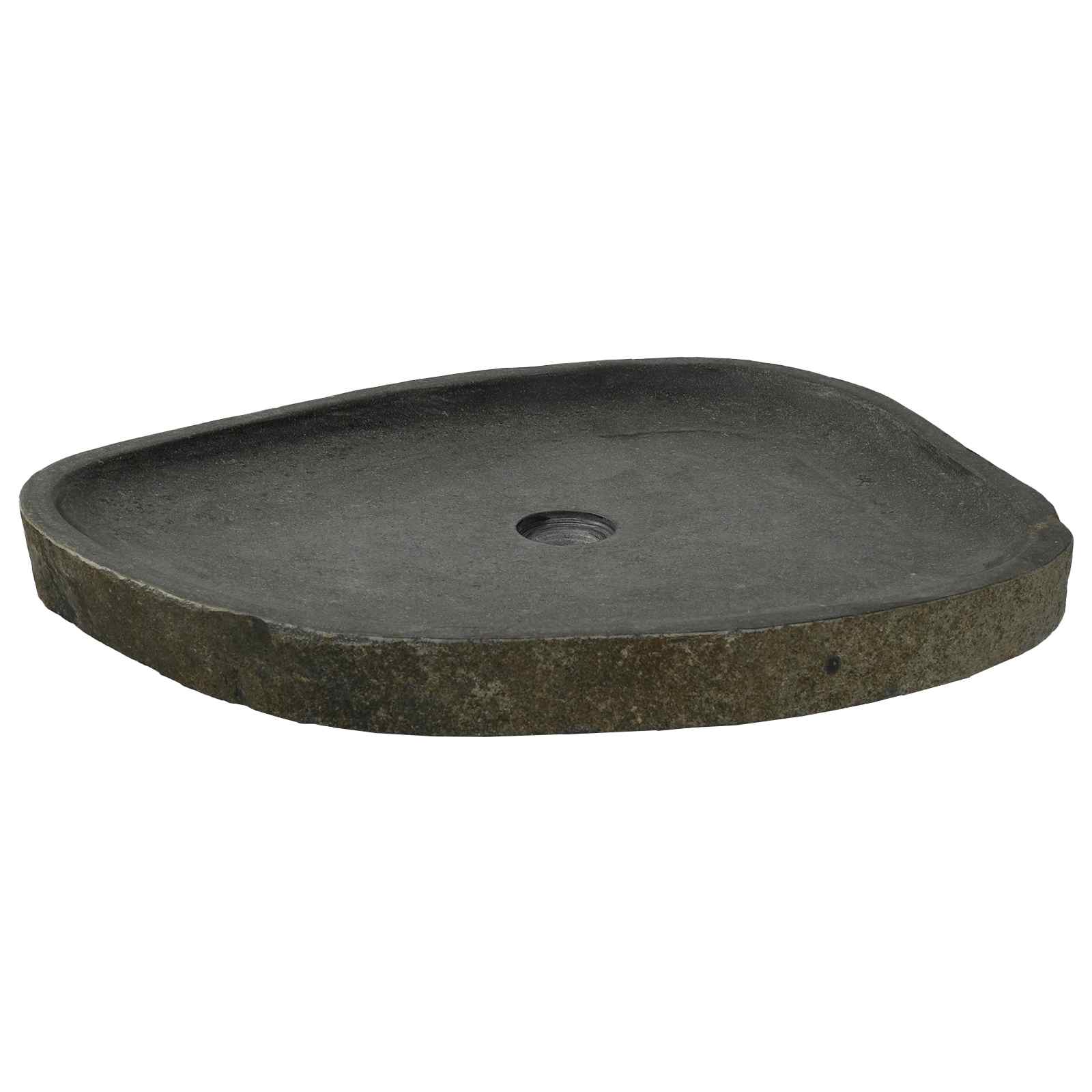 Umywalka Szary (55-65) x (40-50) x 6 cm Kamień rzeczny - 2