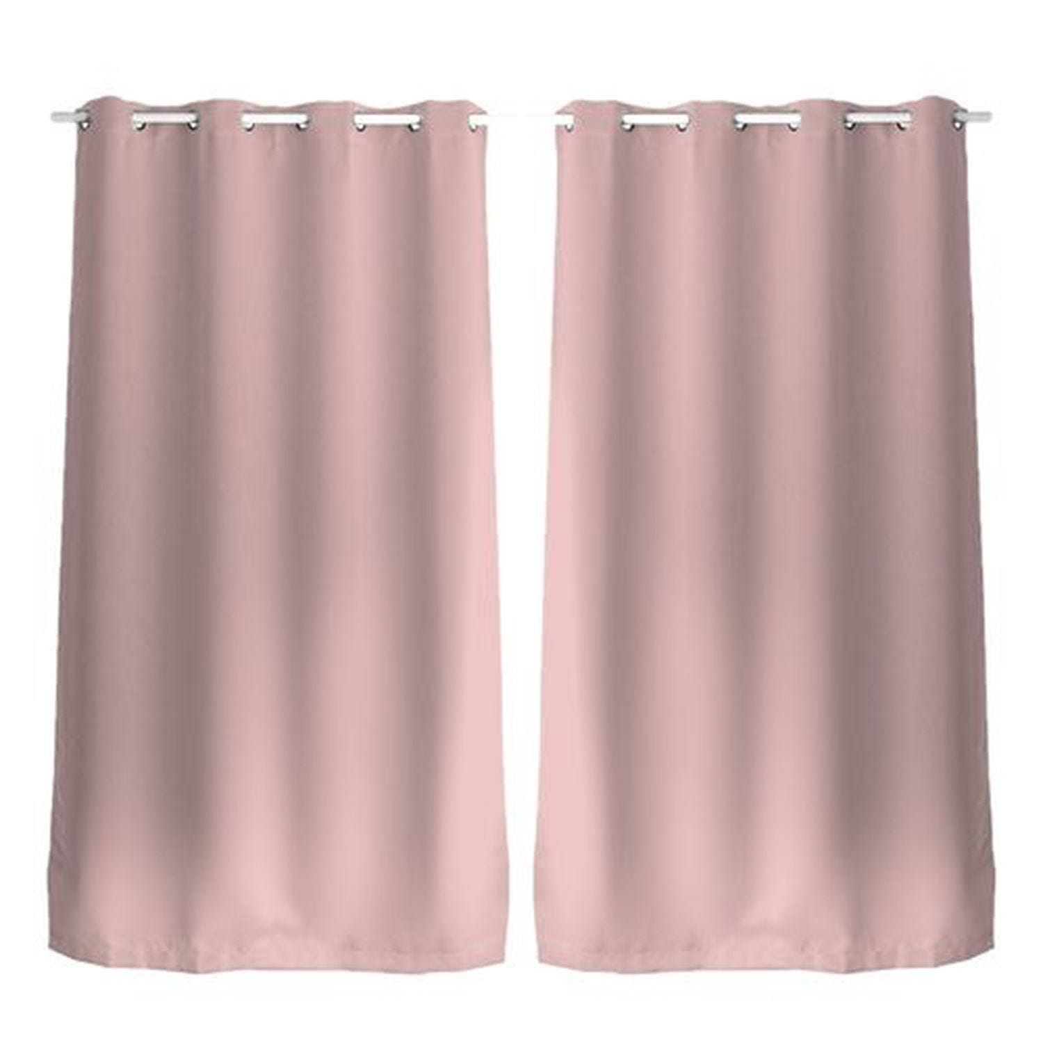 Lot de 2 rideaux 140 x 300 cm réglables double gaze de coton Vert d'eau | Leroy Merlin Lot de 2 rideaux 140 x 300 cm réglables double gaze de coton Vert d'eau | Leroy Merlin