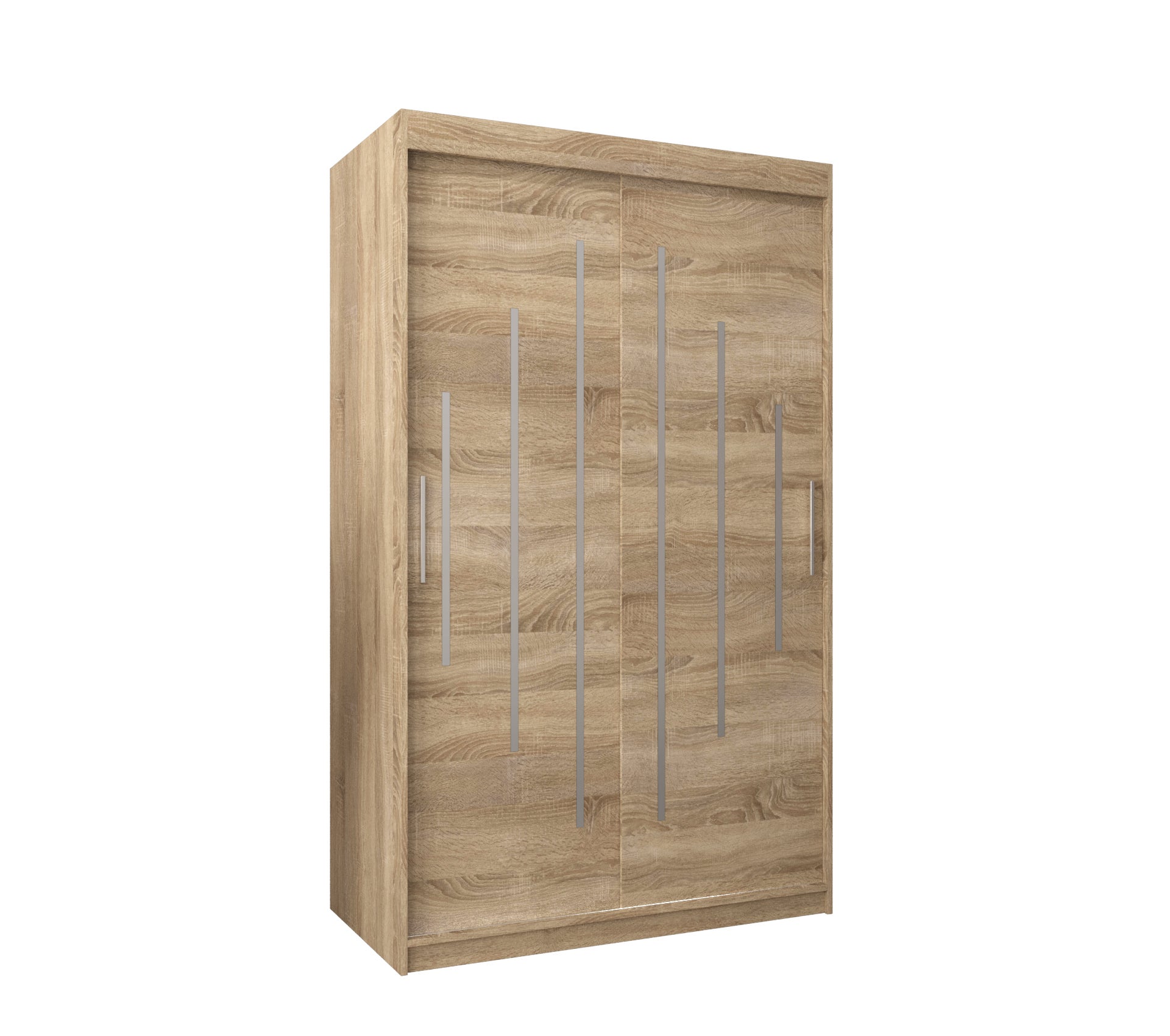 Szafa przesuwna garderoba York 120 x 62 x 200 cm Sonoma - Abiks Meble