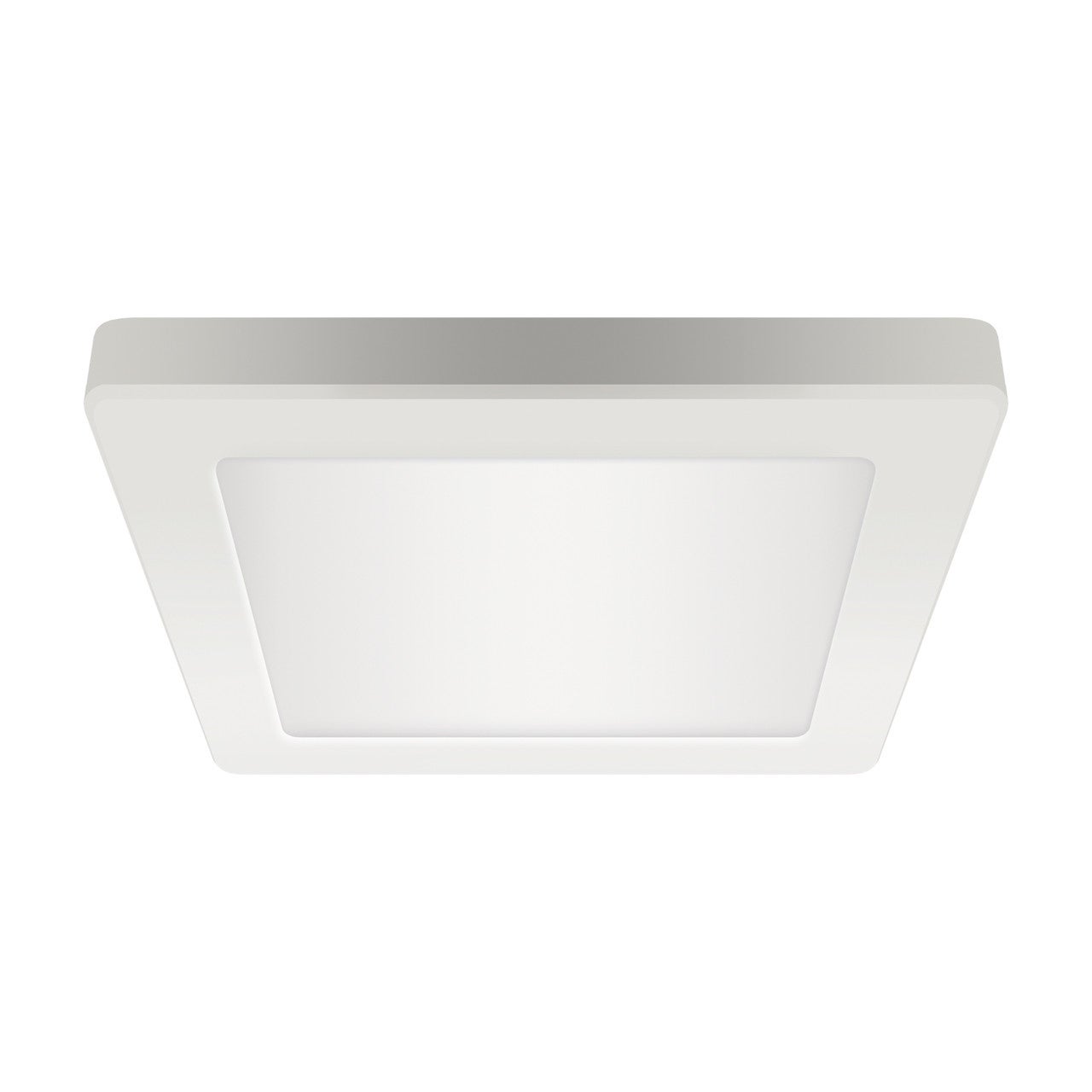 Plafon Olga kwadratowy biały LED 18W 3000K-6500K 1840lm wym: 1,7 x 21,7 cm IP20 tworzywo sztuczne Struhm