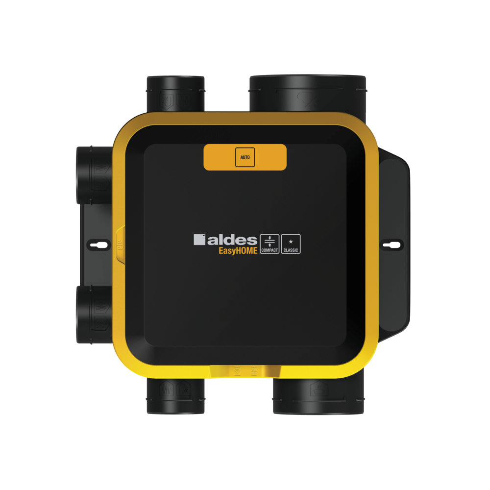 Kit VMC simple flux autoréglable - EasyHOME COMPACT COLORLINE - 11026036 ALDES - 11026036 - 3