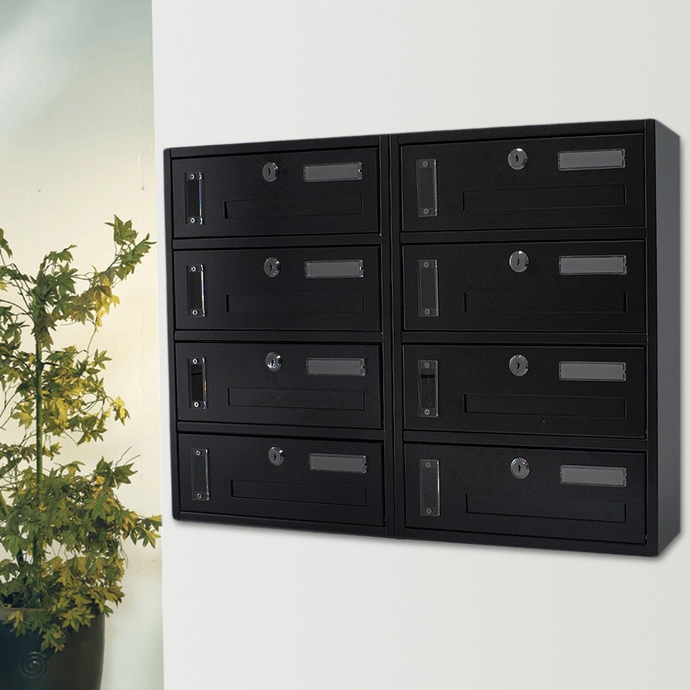 Cassetta Postale Condominiale 8 Posti Iron Gray 783.D Formato Rivista 44x17x60cm - 5