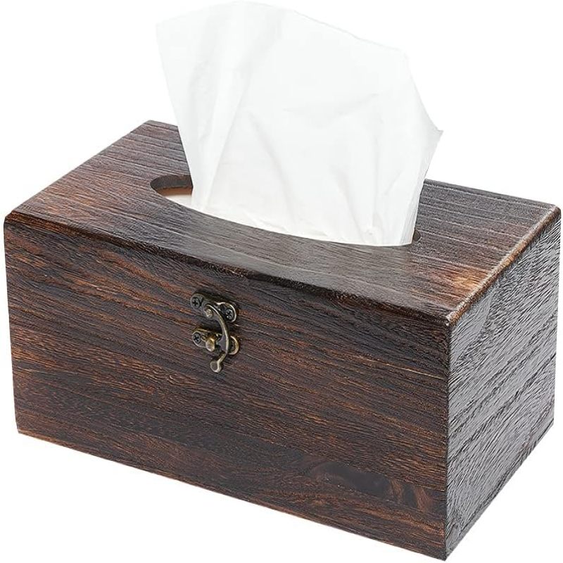 Lot De 2 Cylindres à Mouchoirs Pour Voiture - En Pulpe De Bois, Noir Ou Blanc - Range Serviettes Papier, Adapté Maison/resto