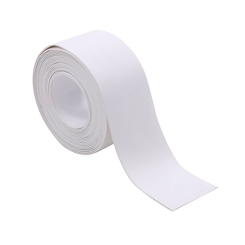 Biała samoprzylepna elastyczna listwa przypodłogowa, 3,2 m x 38 mm samoprzylepna listwa przypodłogowa z PVC, elastyczna samoprzylepna listwa przypodło