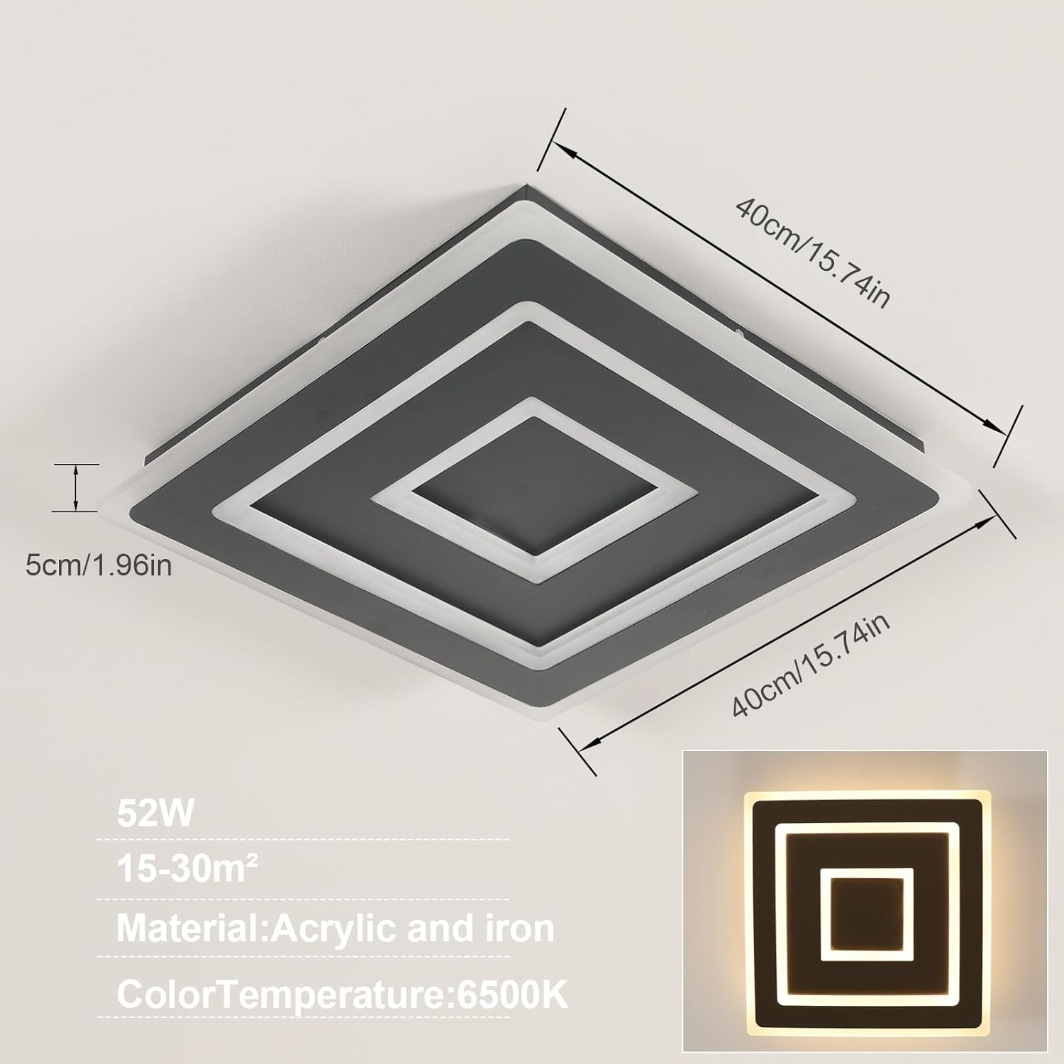 Richmond Plafondlamp Cailey LED - Goud - Richmond Interiors - RI--PL-0006