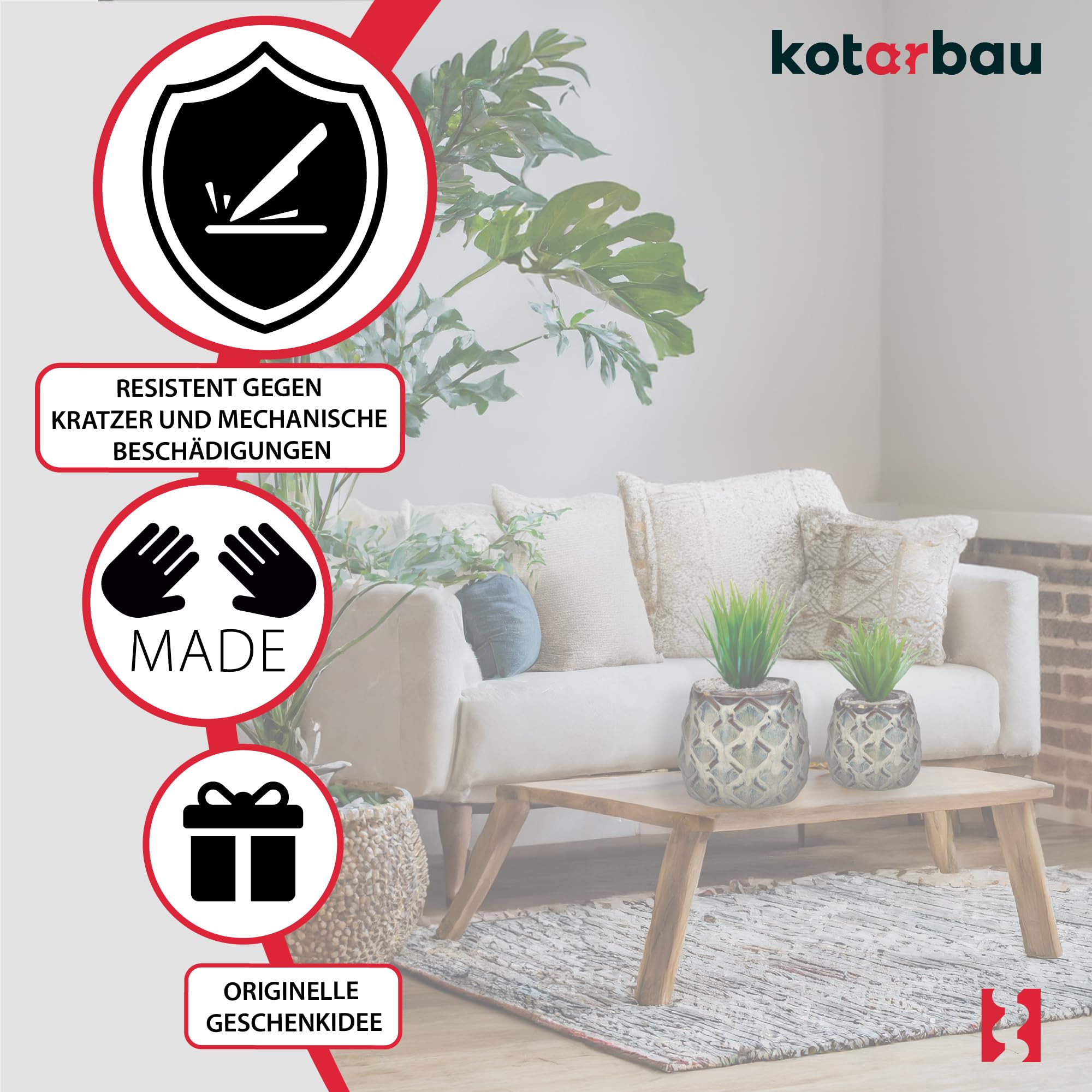 2x doniczka ananas donica osłonka ceramiczna fi 145 ceramika ozdoba kwiaty - KOTARBAU - 5