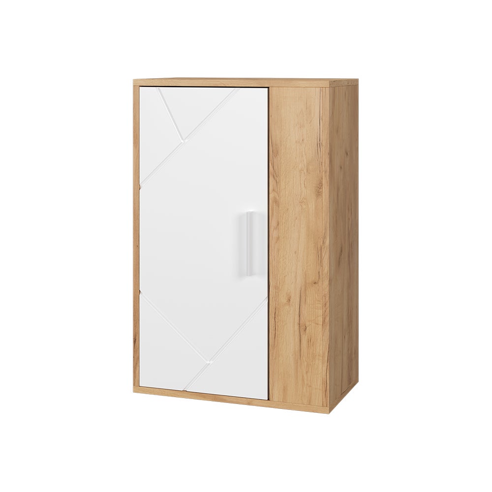 Vicco Szafka ścienna Berno, Gold power dąb/biały, 50.1 x 78.4 cm z 2 przegrodami