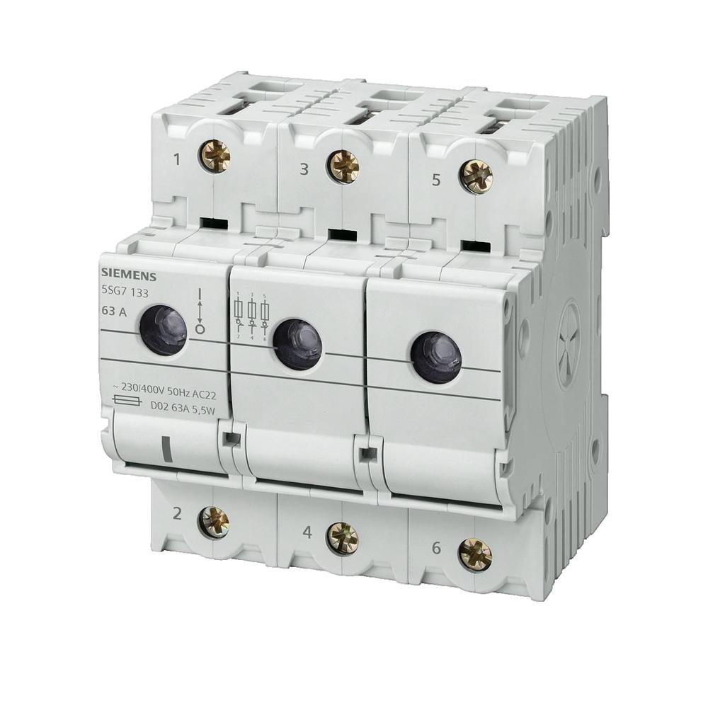 Wyłącznik sekcyjny Siemens 5SG7133 3 bieguny 63 A