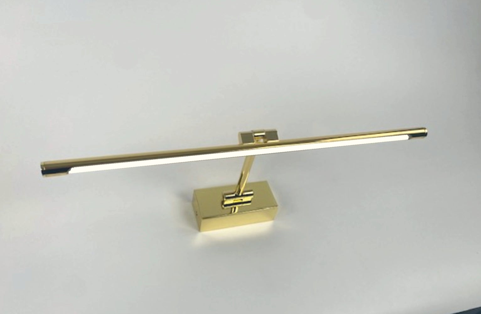 Applique LED Pour éclairer Tableaux, Miroirs, Style Traditionnel 10W Lumiere Chaude 3000k Finition Bronze Antique Articulee 74 Cm 91653053