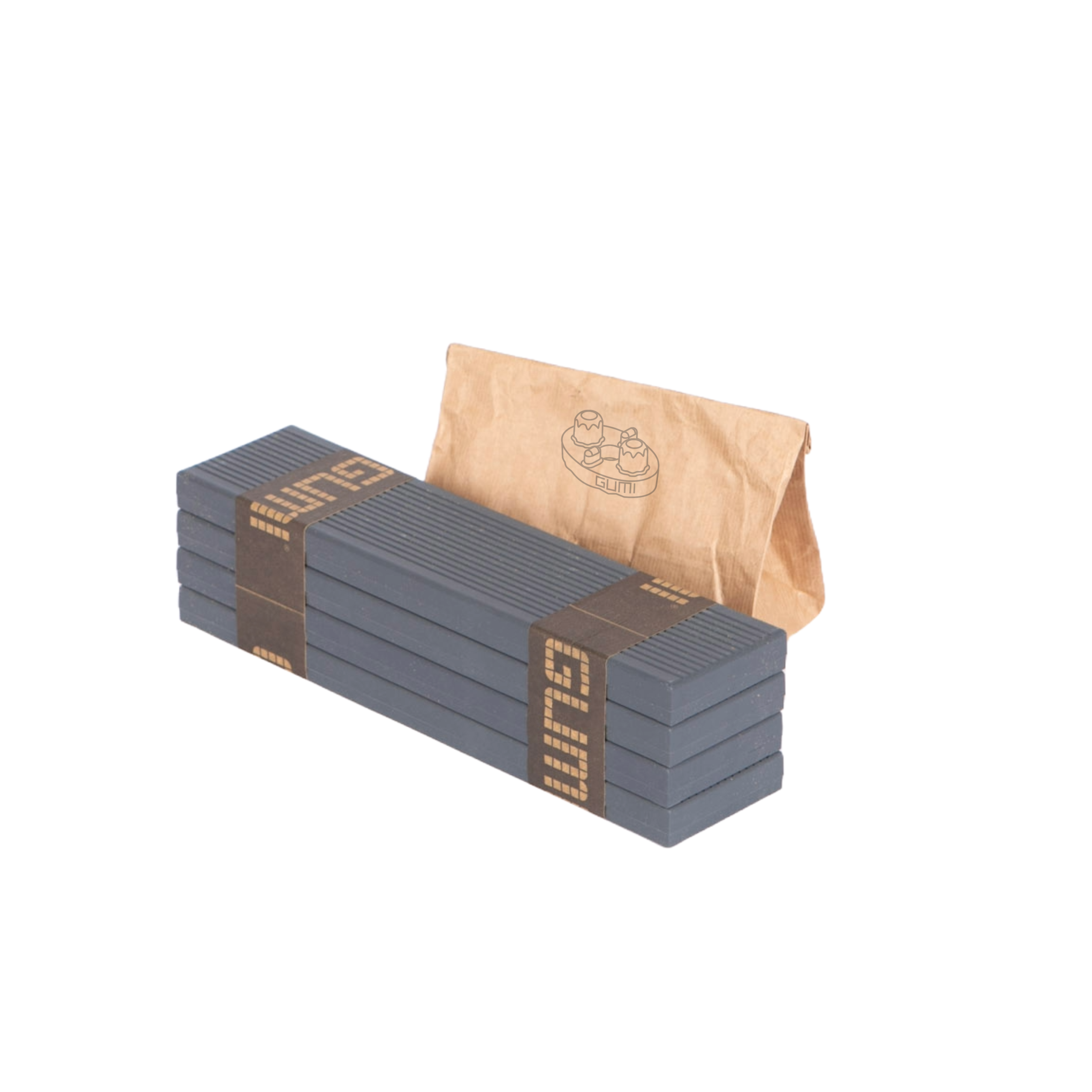 Deska Tarasowa Kompozytowa WPC Szara C4 33,2x8x2,1 cm GUMI - 4szt.