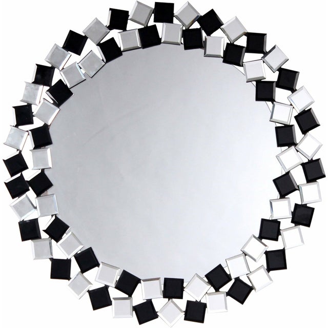 Mosaïque Geo Blanc Miroir – 298x298 Mm, Effet Rétro Brillant, Pour Cuisine Et Salle De Bain