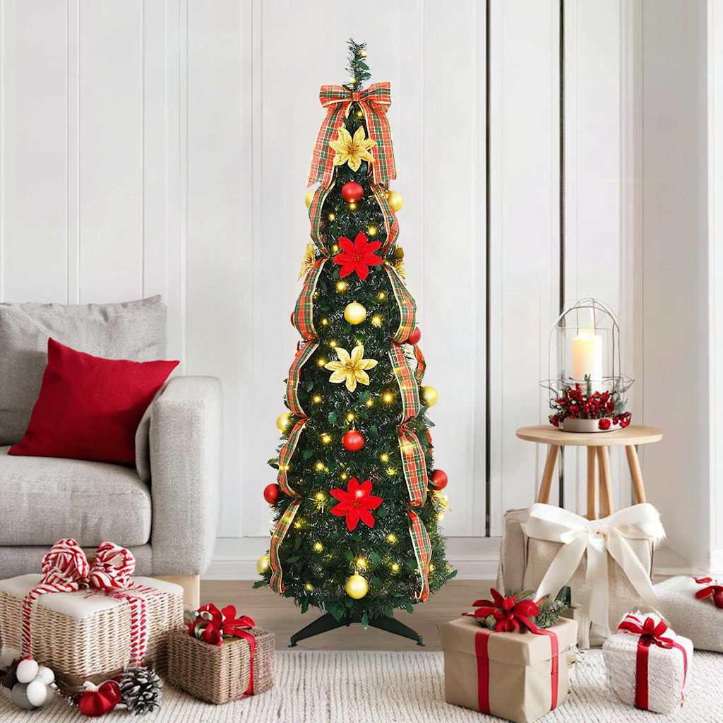 Sapin De Noel En Bois Tiverton Vert 45 X 15 Cm - P87209V - Gamm Vert