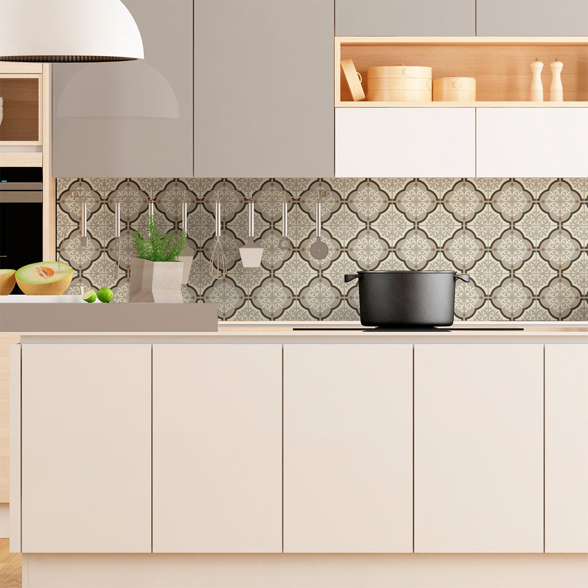 9 adesivi piastrelle azulejos Armaretto - Sticker adesivo - adesivi murali - 9stickers20x20cm - 3