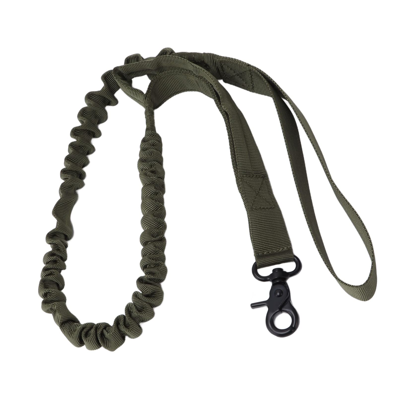 Coleira para cães, resistente ao desgaste, fácil controle, elasticidade fornece ductilidade, coleira militar para animais de estimaç - 4
