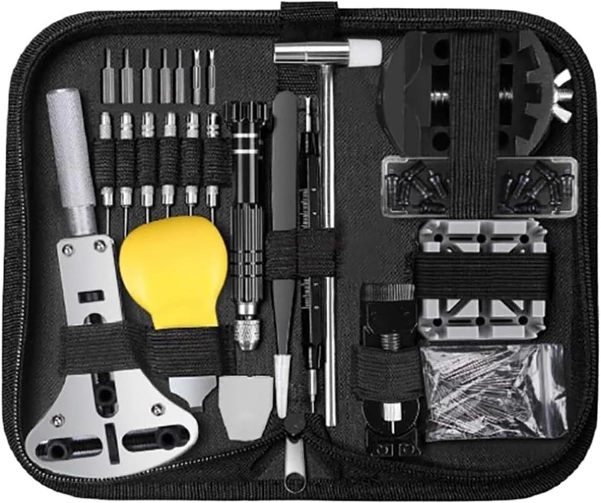 Kit De Réparation De Montre 147 Pièces - Outils Professionnels Avec Barre à Ressort - Neuf étiqueté