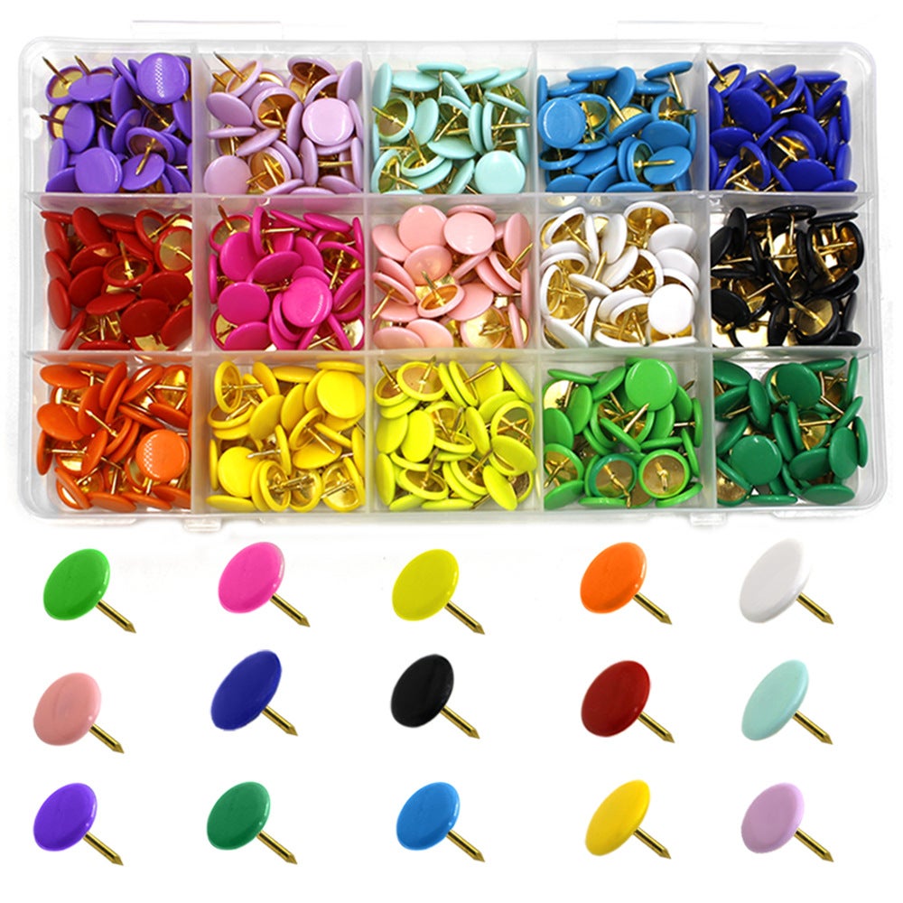 450-punaises-murales-color-es-10-9-mm-punaises-rondes-plates-en-m-tal