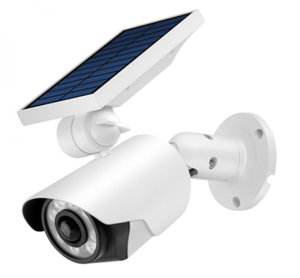 Camera Solaire Factice Applique Murale Solaire LED étanche Avec Fausse Camera Et Capteur De Corps Humain Camera Solaire Factice Applique Murale Solaire LED étanche Avec Fausse Camera Et Capteur De Corps Humain