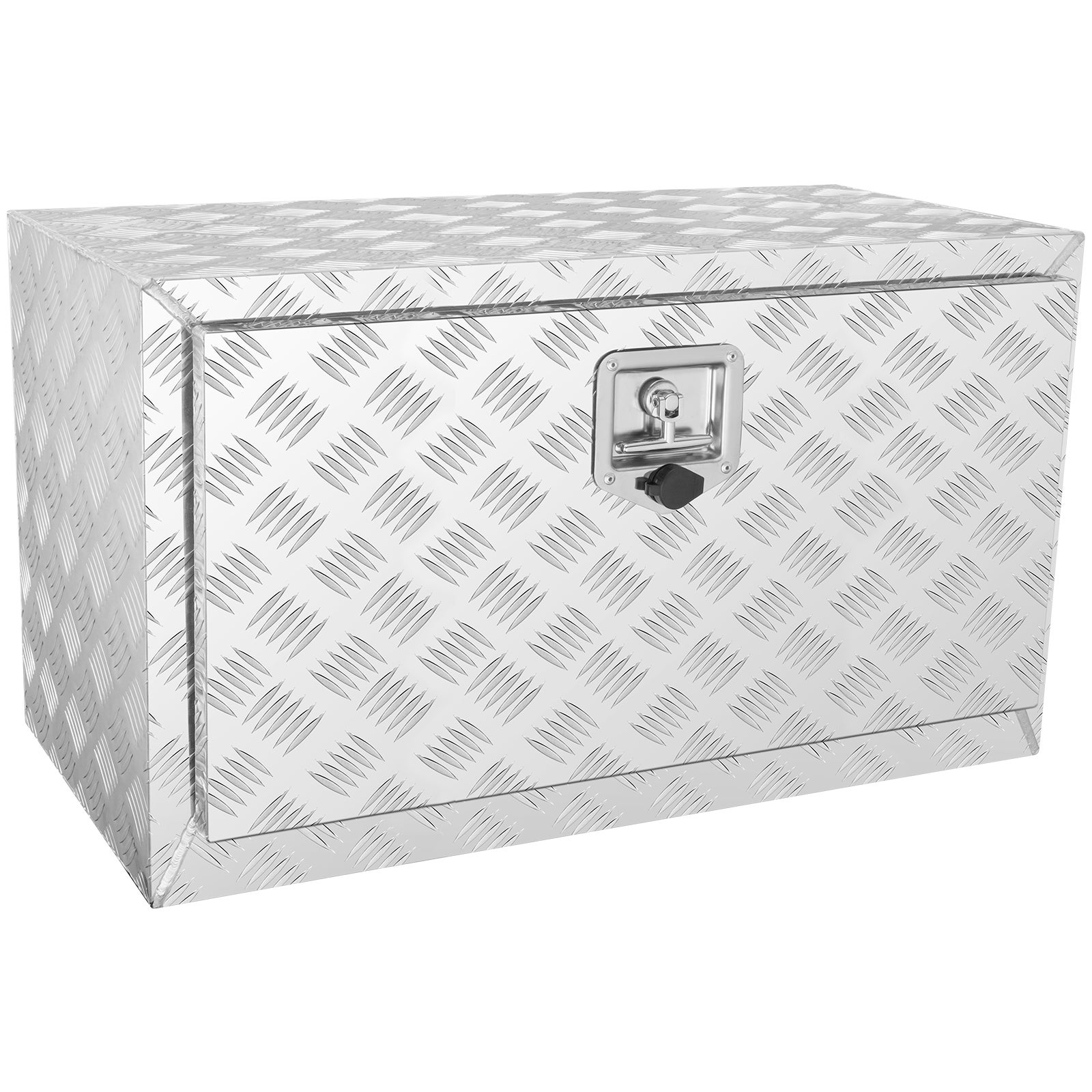 Aluminiowa skrzynka narzędziowa do samochodów ciężarowych 30" x 14" x 16" Przechowywanie narzędzi do przyczep i pojazdów kempingowych VEVOR