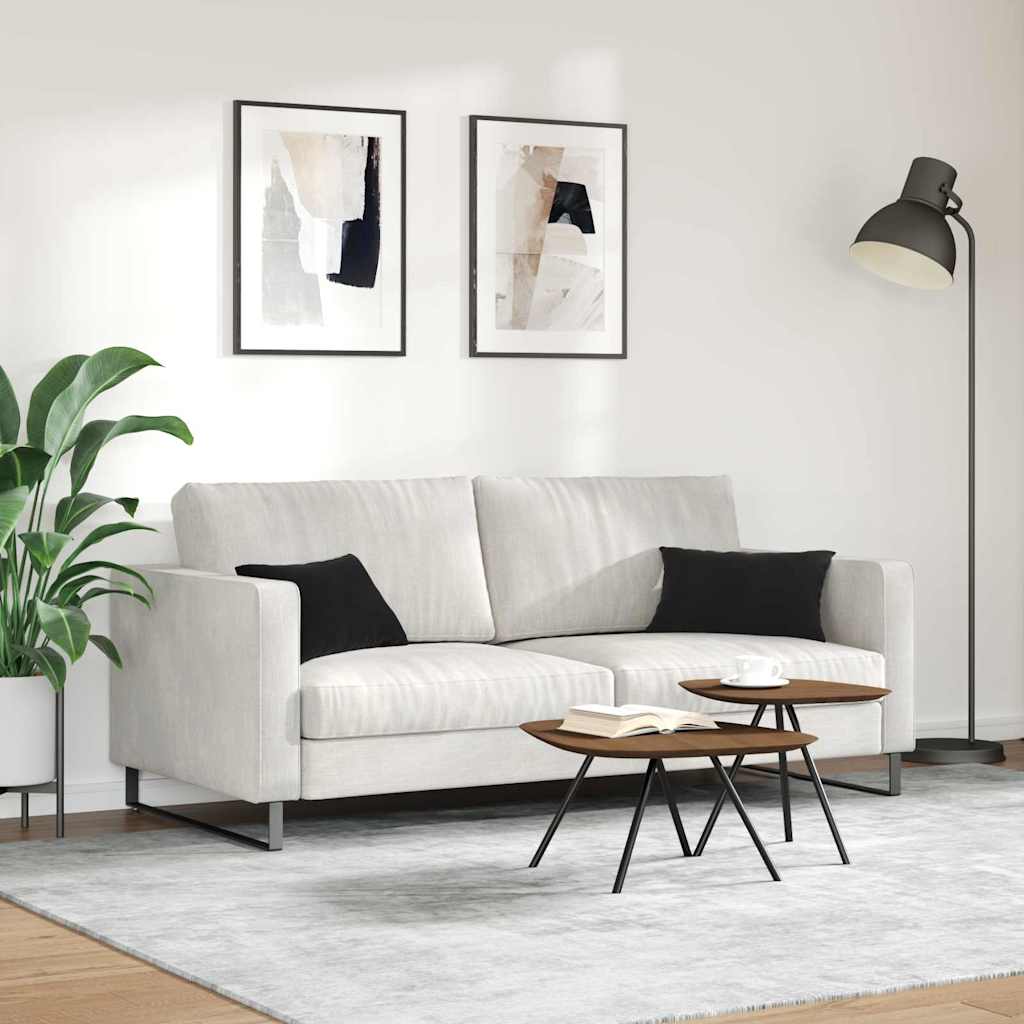 Coussins de canapé 2 pcs Noir 50 x 30 cm vidaXL - 5