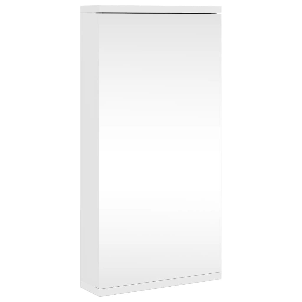 Armadietti a specchio Angolare Mobile con Specchio Pensile Triangolare Mobile da Bagno in Legno Massello Due Strati (Color : Wood, Size : 29 * 29 * 60cm