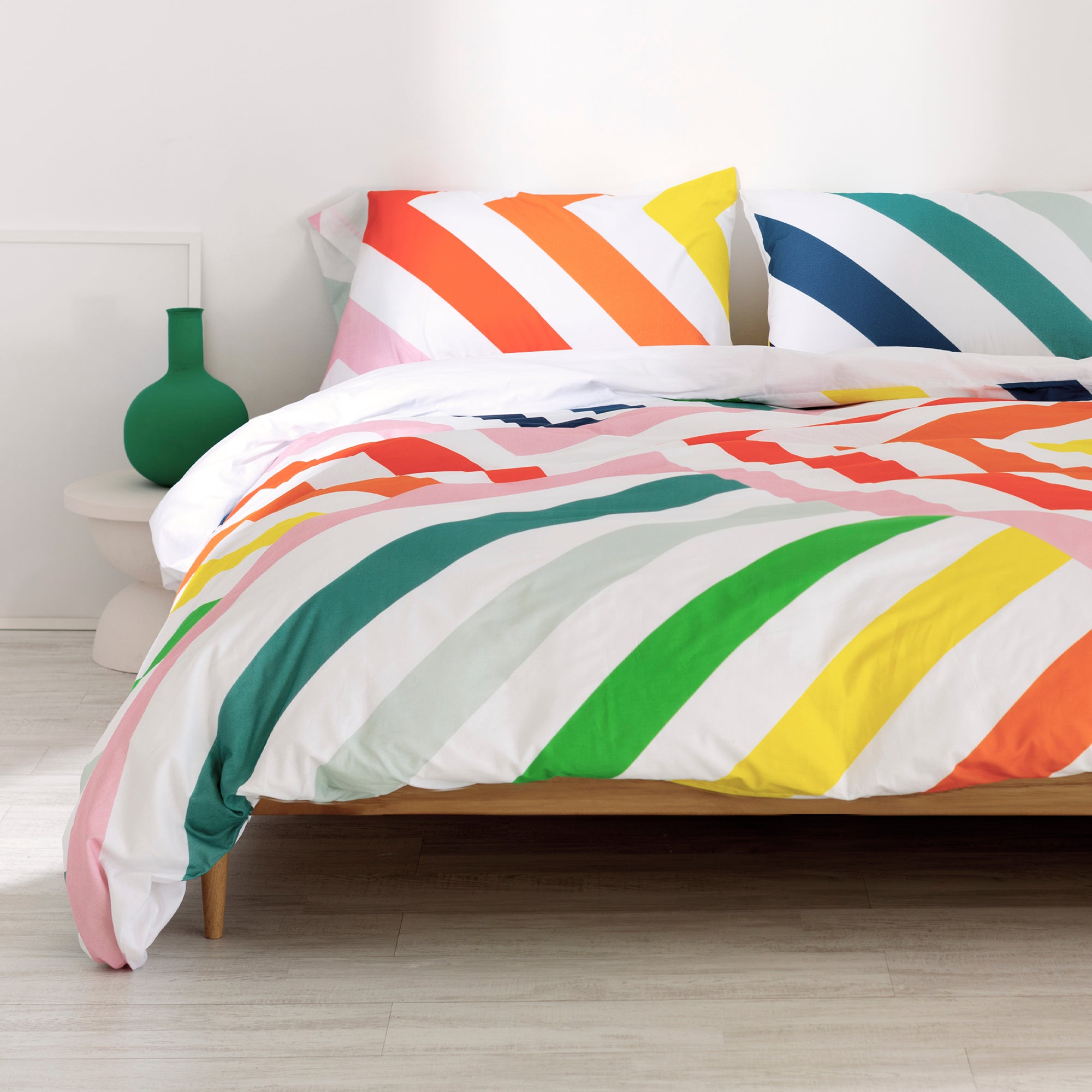 Happy Friday  Happy Stripes Funda Nórdica 140X200 Cm (Cama 80) , Leroy Merlin